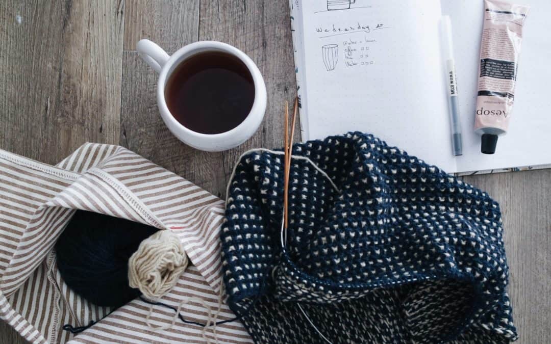 7 ways to practice self-care when knitting